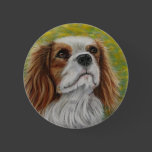 Addie - Cavalier King Charles Spaniel Art Pins