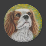 Addie - Cavalier King Charles Spaniel Art Refrigerator Magnets