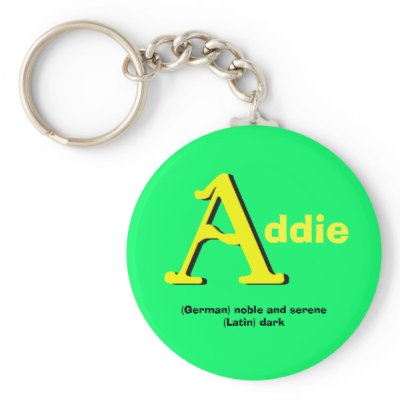 Addie Keychain by pharrisart