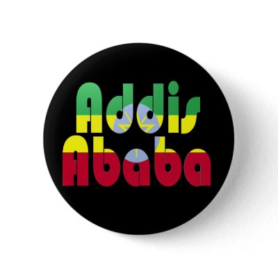 Addis Ababa, Ethiopia Button by WearFlags