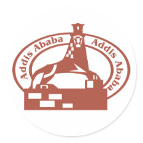 Addis Ababa Stamp stickers by alternateworlds Addis Ababa Stamp stickers
