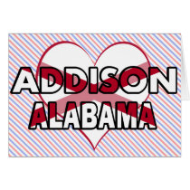 Addison, Alabama Cards