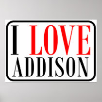Addison, Alabama City Design Poster