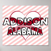 Addison, Alabama Poster