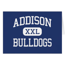 Addison - Bulldogs - High School - Addison Alabama Card