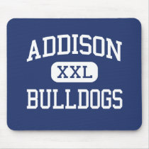 Addison - Bulldogs - High School - Addison Alabama Mouse Mat