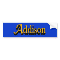 Addison Bumper Sticker