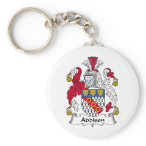 Addison Family Crest Keychains