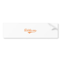 Addison Illinois Classic Design Bumper Stickers