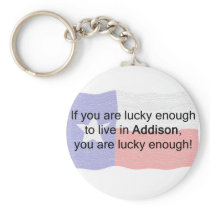 Addison Lucky Keychain