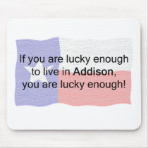 Addison Lucky Mouse Pad
