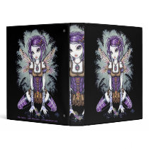 "Addison" Misty Dragonfly Fairy Art Avery Binder