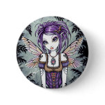 "Addison" Misty Dragonfly Fairy Button