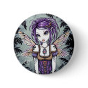 "Addison" Misty Dragonfly Fairy Button by mykajelina "Addison" Misty Dragonfly Fairy Button