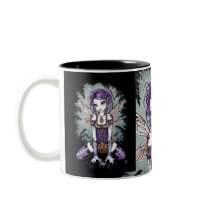 "Addison" Misty Dragonfly Fairy Mug