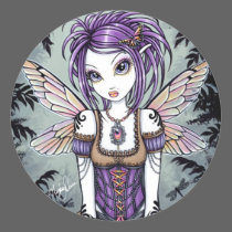 "Addison" Misty Dragonfly Fairy Stickers by mykajelina "Addison" Misty Dragonfly Fairy Stickers