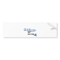 Addison New York City Classic Bumper Stickers