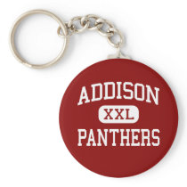 Addison - Panthers - High - Addison Michigan Key Chain