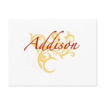 Addison Postcard