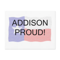 Addison Proud Postcards