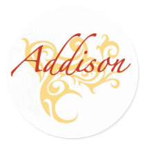 Addison Sticker