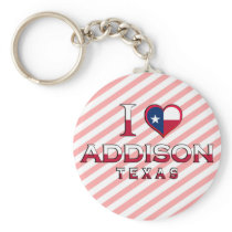 Addison, Texas Keychain