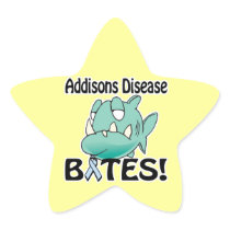 Addisons Disease BITES Stickers