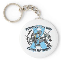 Addisons Disease Survivor By Day Ninja By Night Key Chains