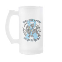 Addisons Disease Survivor By Day Ninja By Night Mug