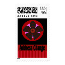 Address Change postage by DonnasGreetingCards Address Change postage