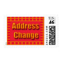 Address Change postage by DonnasGreetingCards Address Change postage