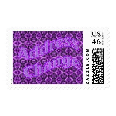 Address Change Stamp by DonnasGreetingCards