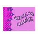 Address Change postcards