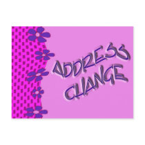 Address Change postcards