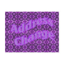 Address Change postcards