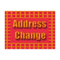 Address Change postcards