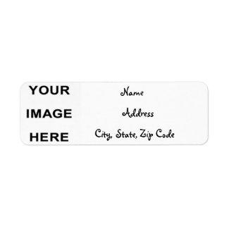 Address Label Simple Style + Your Image
