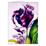 Addy's Iris Greeting Card