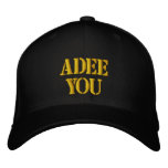 ADEE YOU EMBROIDERED BASEBALL CAPS