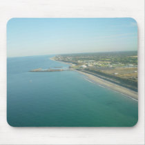 Adelaide Coastline With Marina At South Australia Mousepads