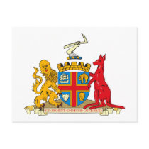 Adelaide Coat of Arms Postcard