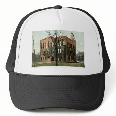 Adelbert College, Cleveland, Ohio 1910 Vintage Trucker Hat by markomundo