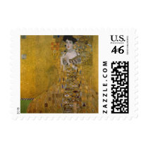 Adele Bloch Bauer by Gustav Klimt Stamp