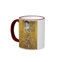 Adele Bloch-Bauer I Gustav Klimt Mug by MyOtherPlanet Adele Bloch-Bauer I Gustav Klimt Mug