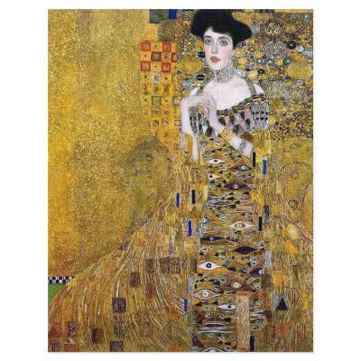 Adele Bloch-Bauer's Portrait  by Gustav Klimt Personalized Letterhead by VintageGiftStore