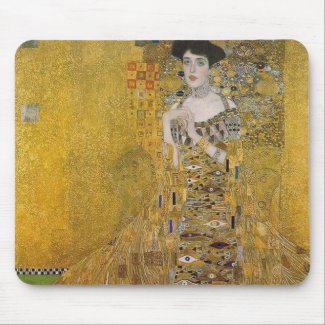 Adele Bloch-Bauer's Portrait by Gustav Klimt mousepad