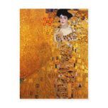 Adele Bloch-Bauer's Portrait  by Gustav Klimt Post Card