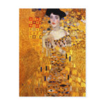 Adele Bloch-Bauer's Portrait  by Gustav Klimt Postcard