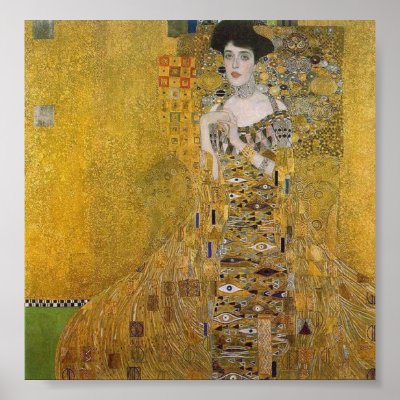 Adele Bloch-Bauer's Portrait by Gustav Klimt Posters by VintageGiftStore