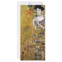 Adele Bloch-Bauer's Portrait by Gustav Klimt rack cards by VintageGiftStore Adele Bloch-Bauer's Portrait by Gustav Klimt rack cards